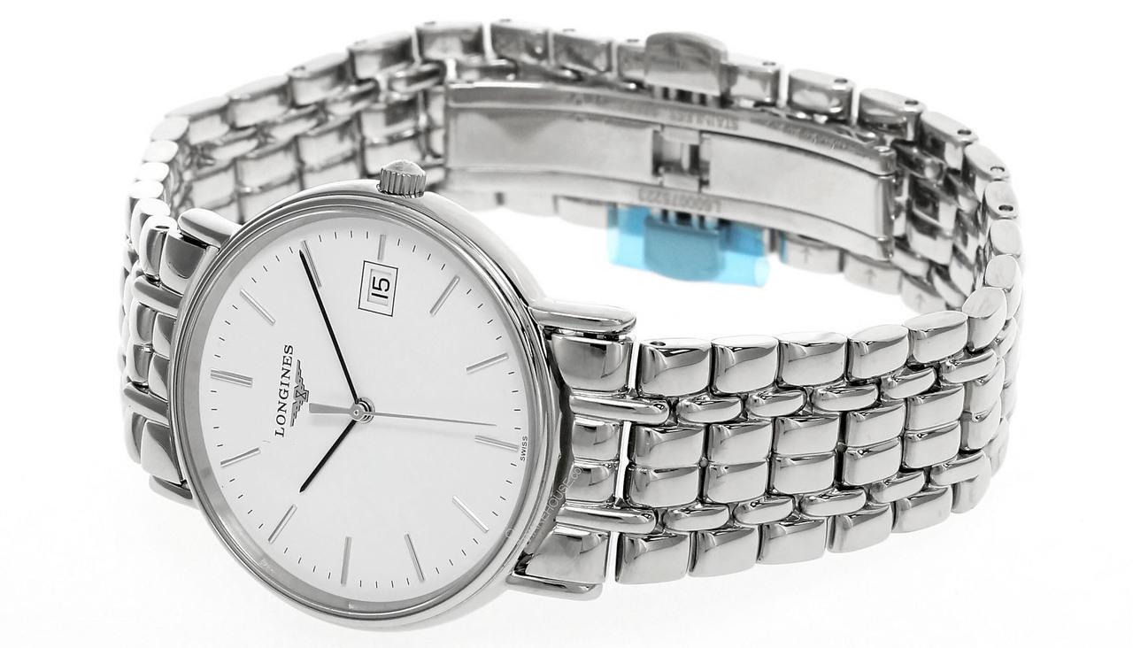LONGINES Presence 34MM Quartz Stainless Steel Men's Watch