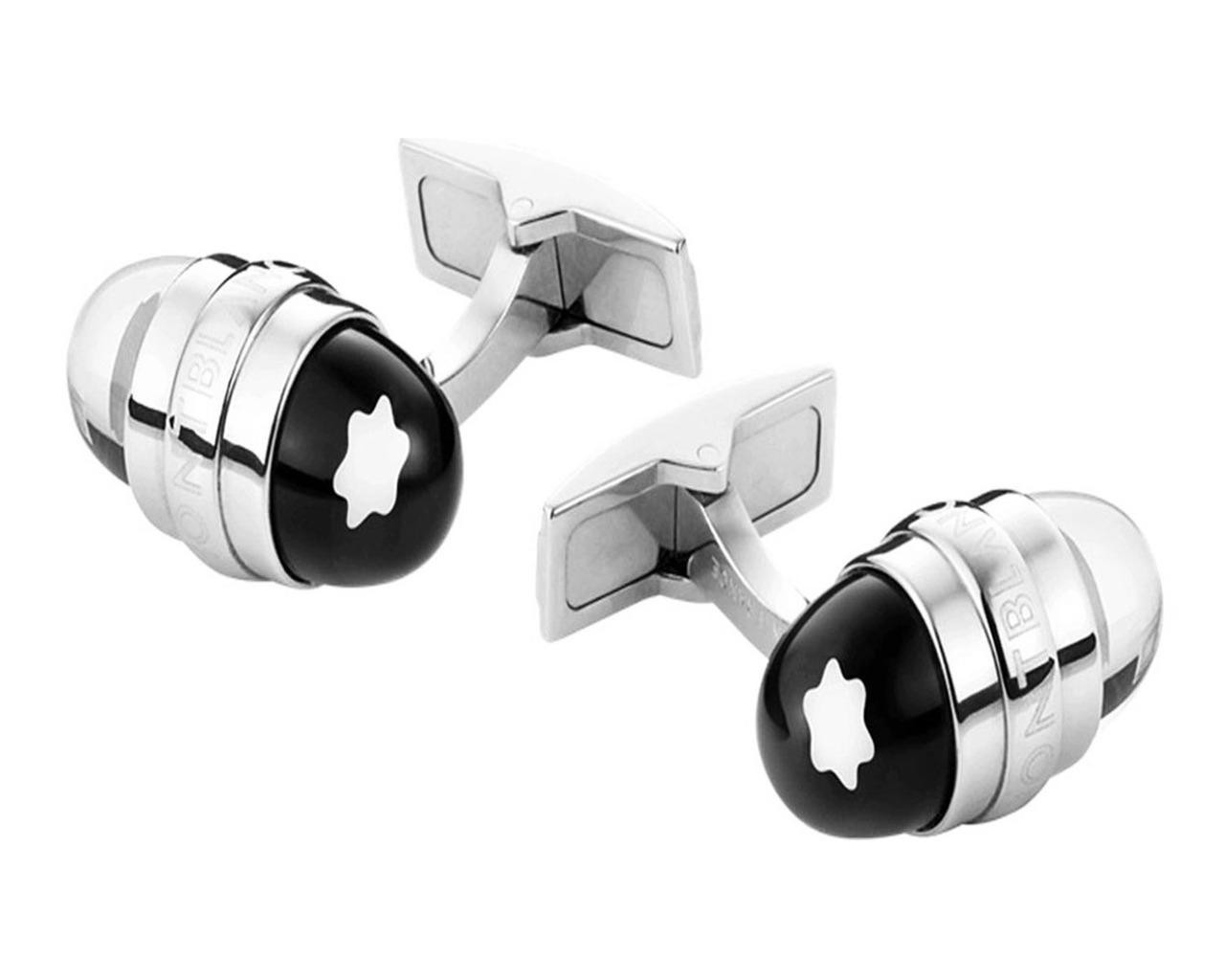 MONTBLANC Urbanwalker Collection Polished Cufflinks 107243 AKA