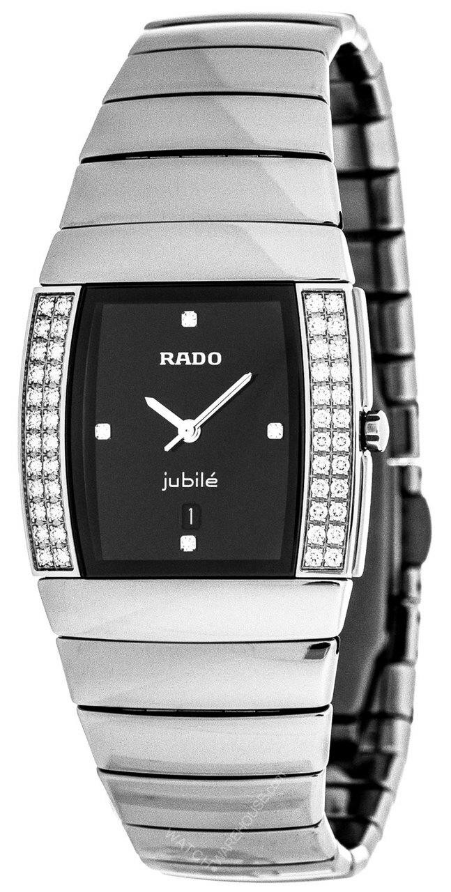 RADO Jubilé ブラック 時計 RADO Sintra Jubile Ceramic Unisex Watch R13577712 / R13