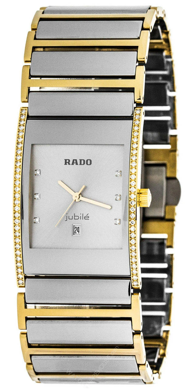 RADO Integral Jubile Ceramic Diamond Watch R20793702 / R20  display picture 2