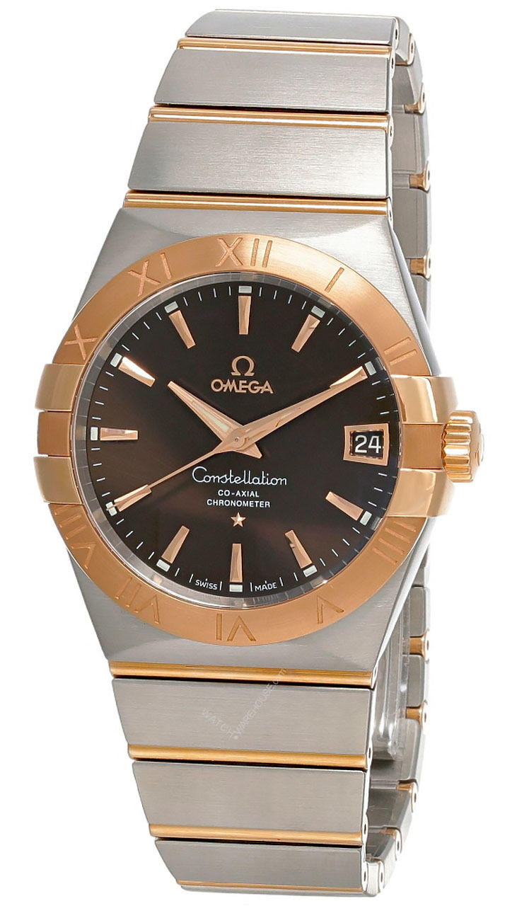 OMEGA Constellation Co-Axial 38MM 18K Men's Watch 123.20.38.21