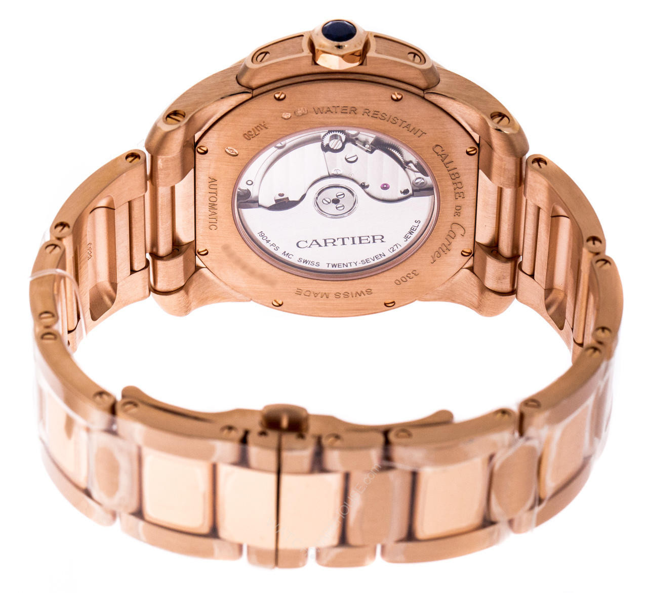 Cartier Calibre De Cartier W7100040 Rose Gold Watch