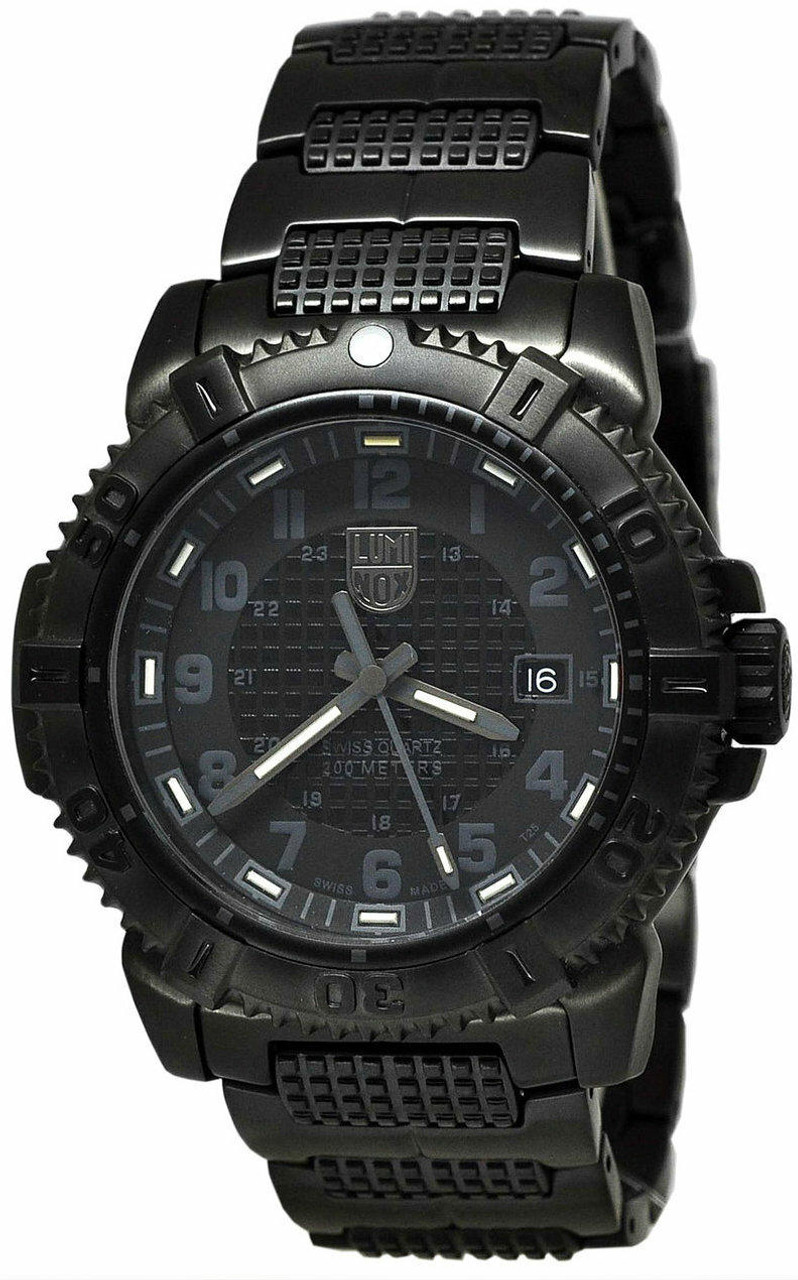 Luminox watches Luminox Modern Mariner 45mm Black Steel Mens Watch XS.6252BO Luminox watches Luminox Modern Mariner 45mm Black Steel Mens Watch XS.6252BO