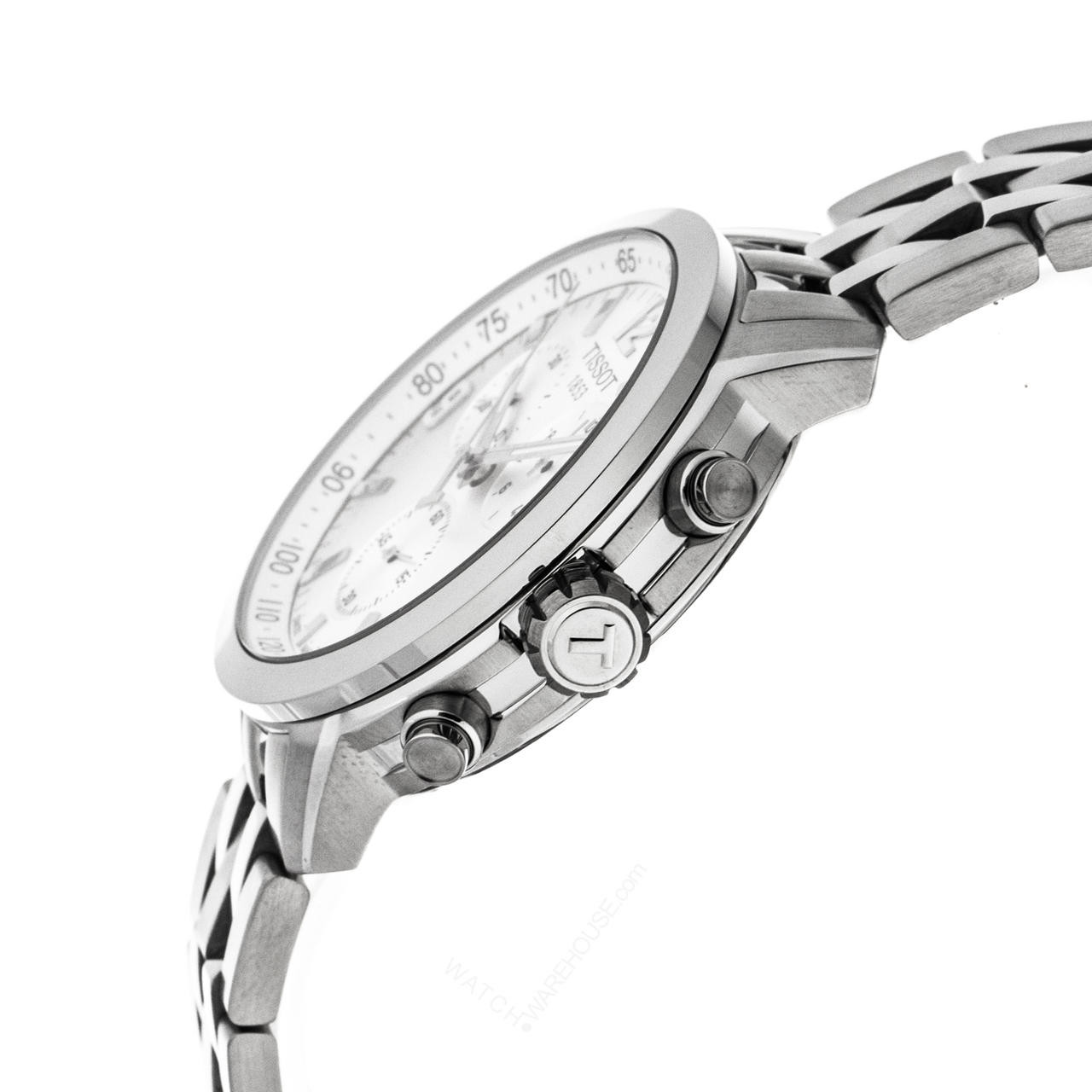 TISSOT PRC 200 41MM CHRONO SS Silver Dial Men's Watch