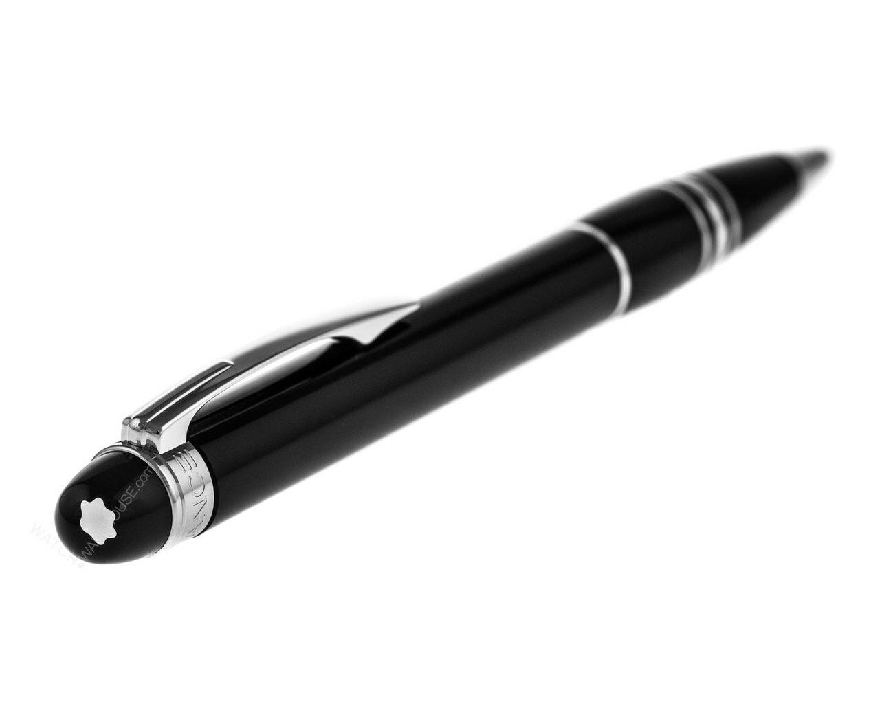 MONTBLANC StarWalker Platinum Resin AKA M25606 Ballpoint Pen 8486