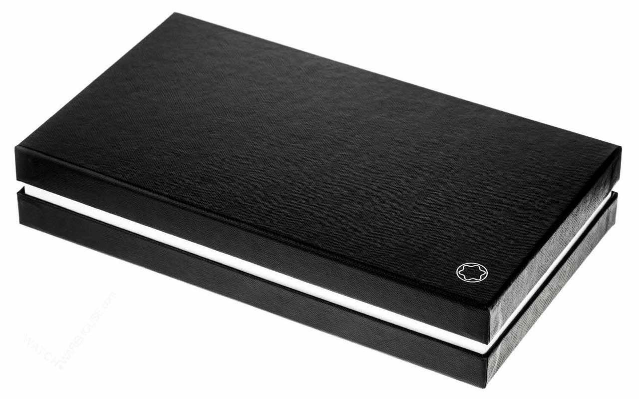 MONTBLANC Meisterstuck 12cc Black Cowhide Leather Card Case 5527