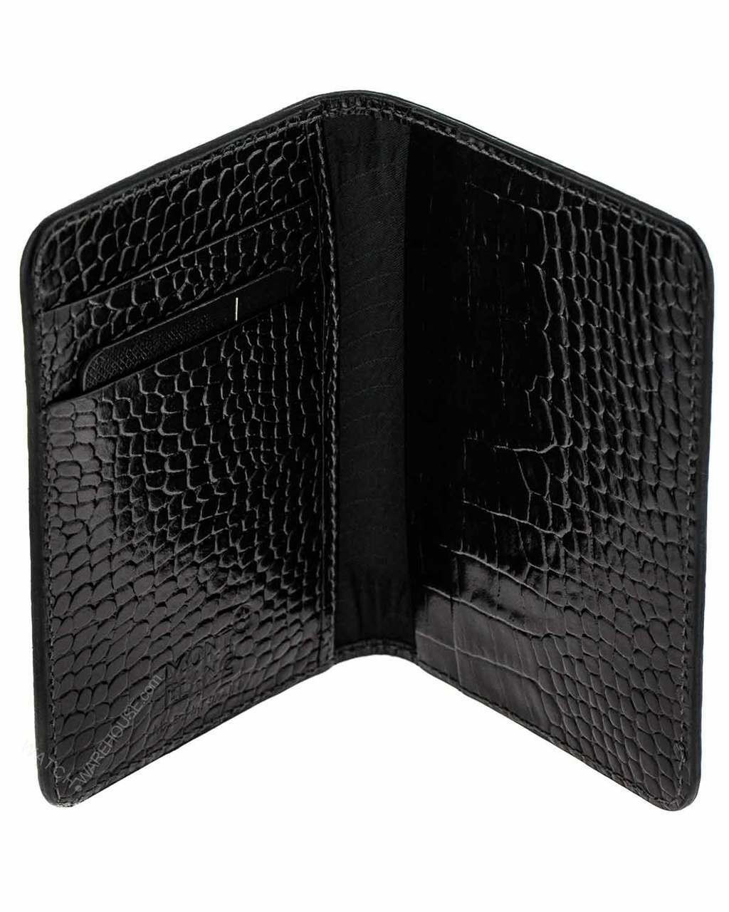 MONTBLANC La Vie De Boheme Black Leather Business Card MONTBLANC La Vie De Boheme Black Leather Business Card