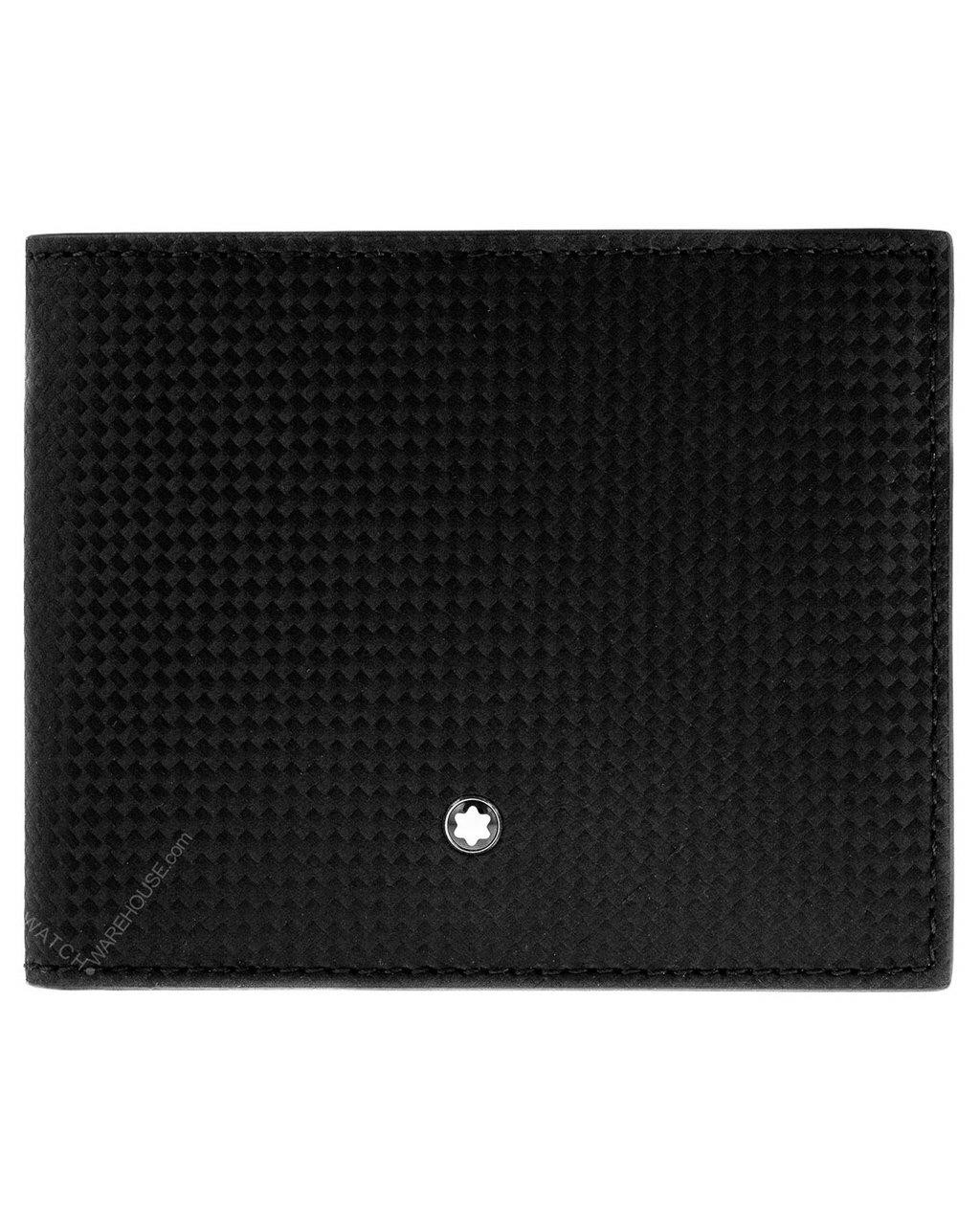 MONTBLANC Westside Extreme 12 x 9.5cm Black Leather 8cc Wallet