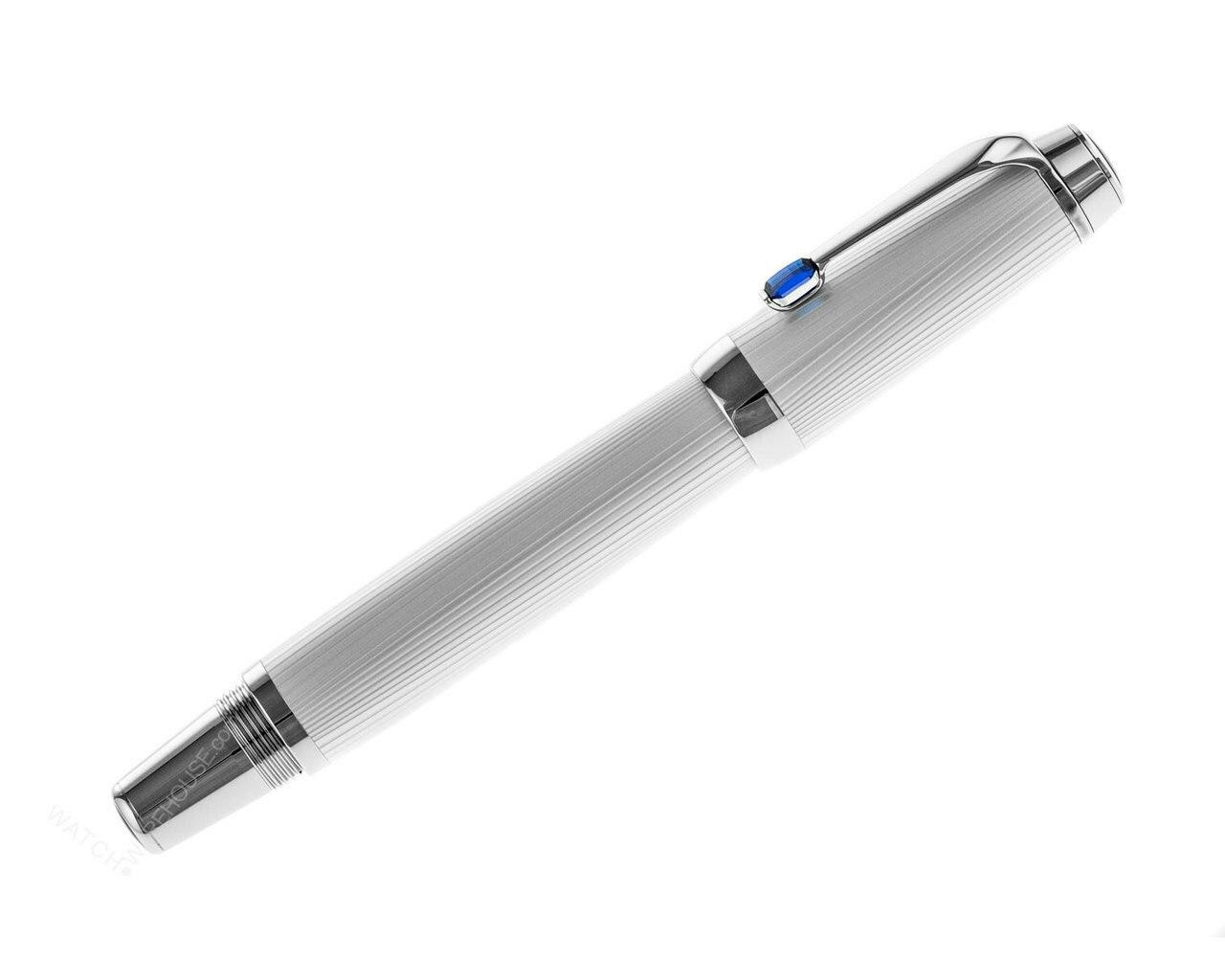 MONTBLANC Boheme White Blanche Sapphire Gemstone Rollerball Pen