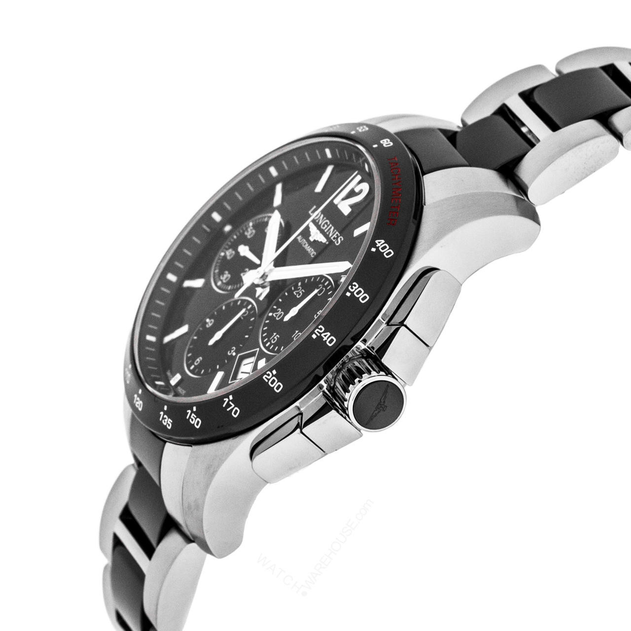 LONGINES Conquest 41MM Chronograph Automatic SS Men's Watch