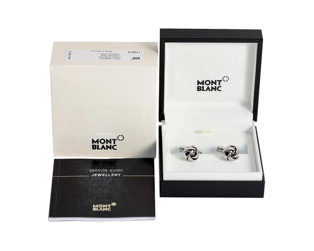 MONTBLANC Iconic Twisted Knots Stainless Steel Men's
