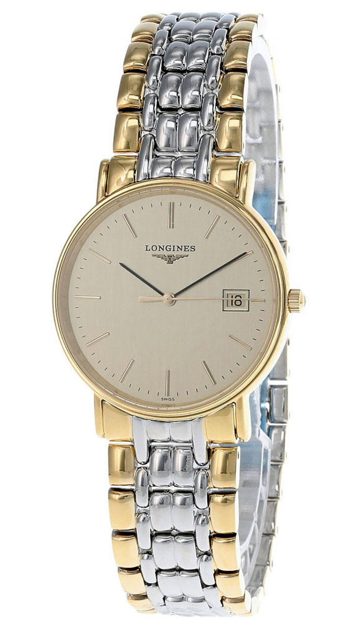 送料無料・名入れ彫刻 腕時計 ロンジン Longines La Grande Classique