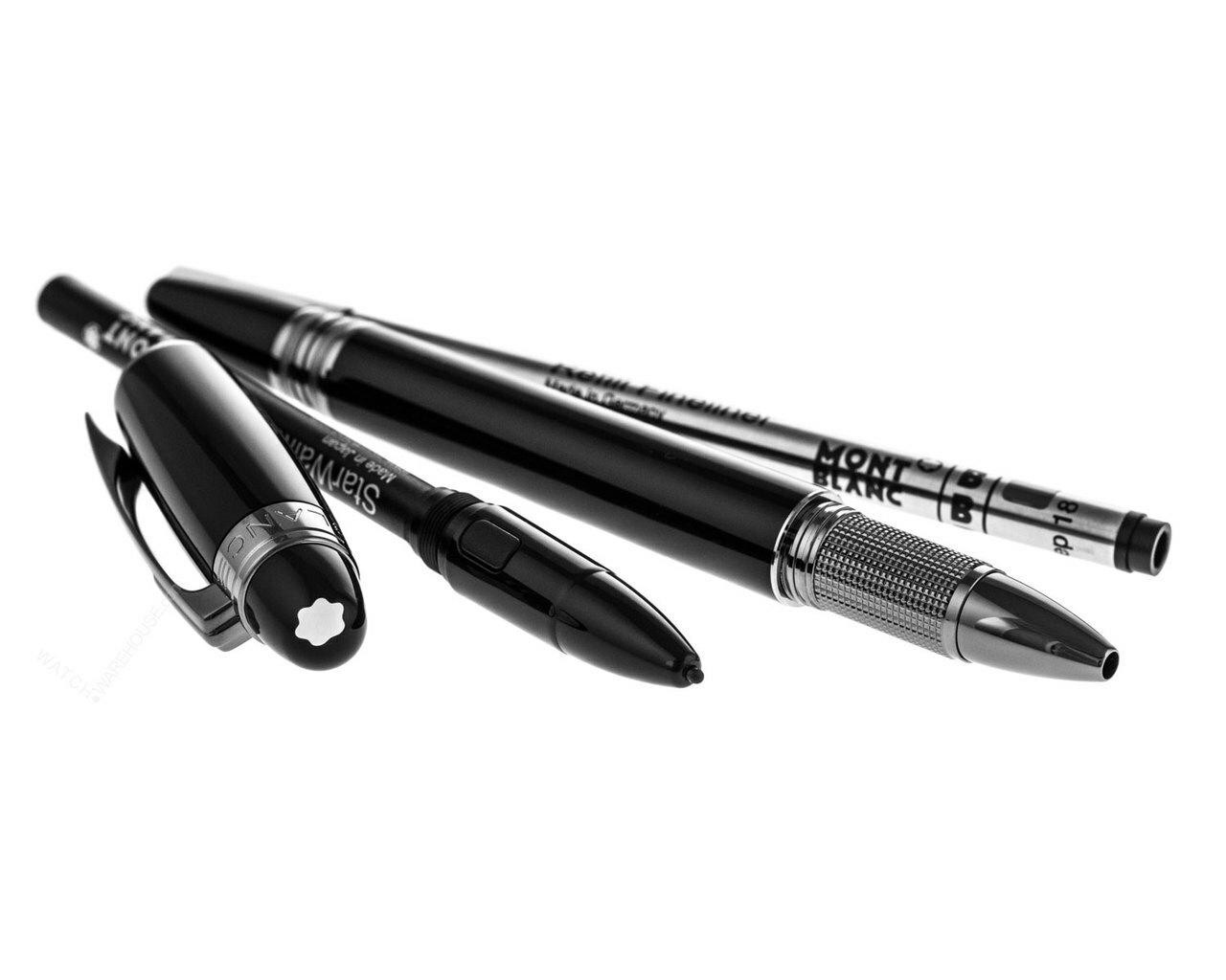 MONT BLANC DRAWS Midnight Black ボールペン Montblanc Starwalker