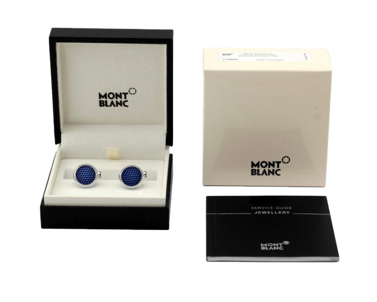 MONTBLANC Iconic Blue Hexagon Pattern Lacquer Inlay