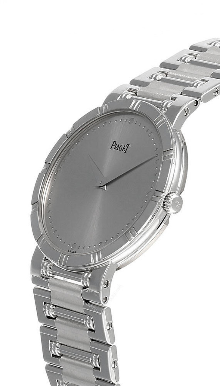 Piaget white 2025 gold watch