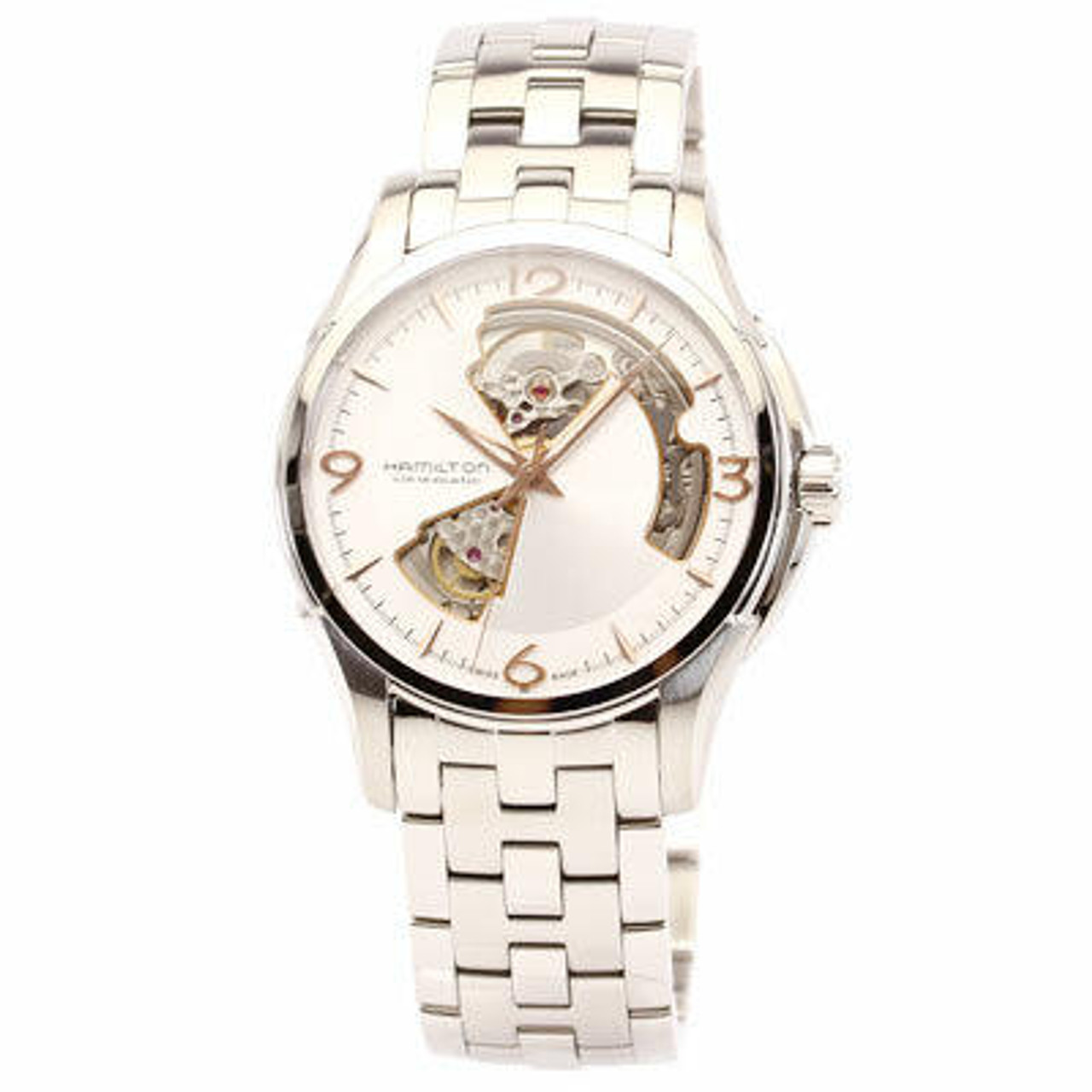 HAMILTON Jazzmaster Open Heart Dial SS Automatic Men's Watch