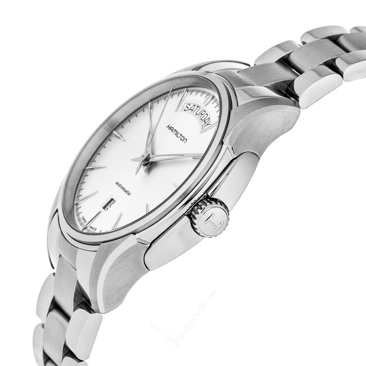 HAMILTON Jazzmaster Day Date SS Automatic Silver Dial Watch