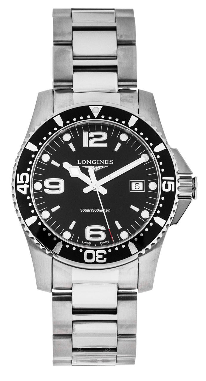 L37404566 Longines HydroConquest BLK Diving Men Watch