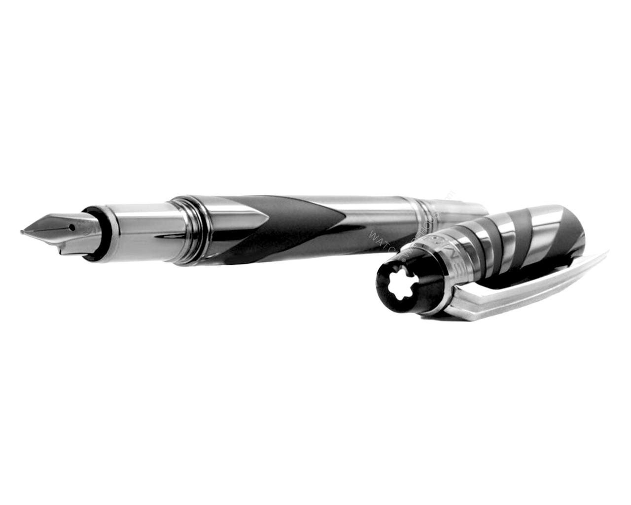 MONTBLANC StarWalker Dynamic M25662 Black Ceramic Fountain Pen