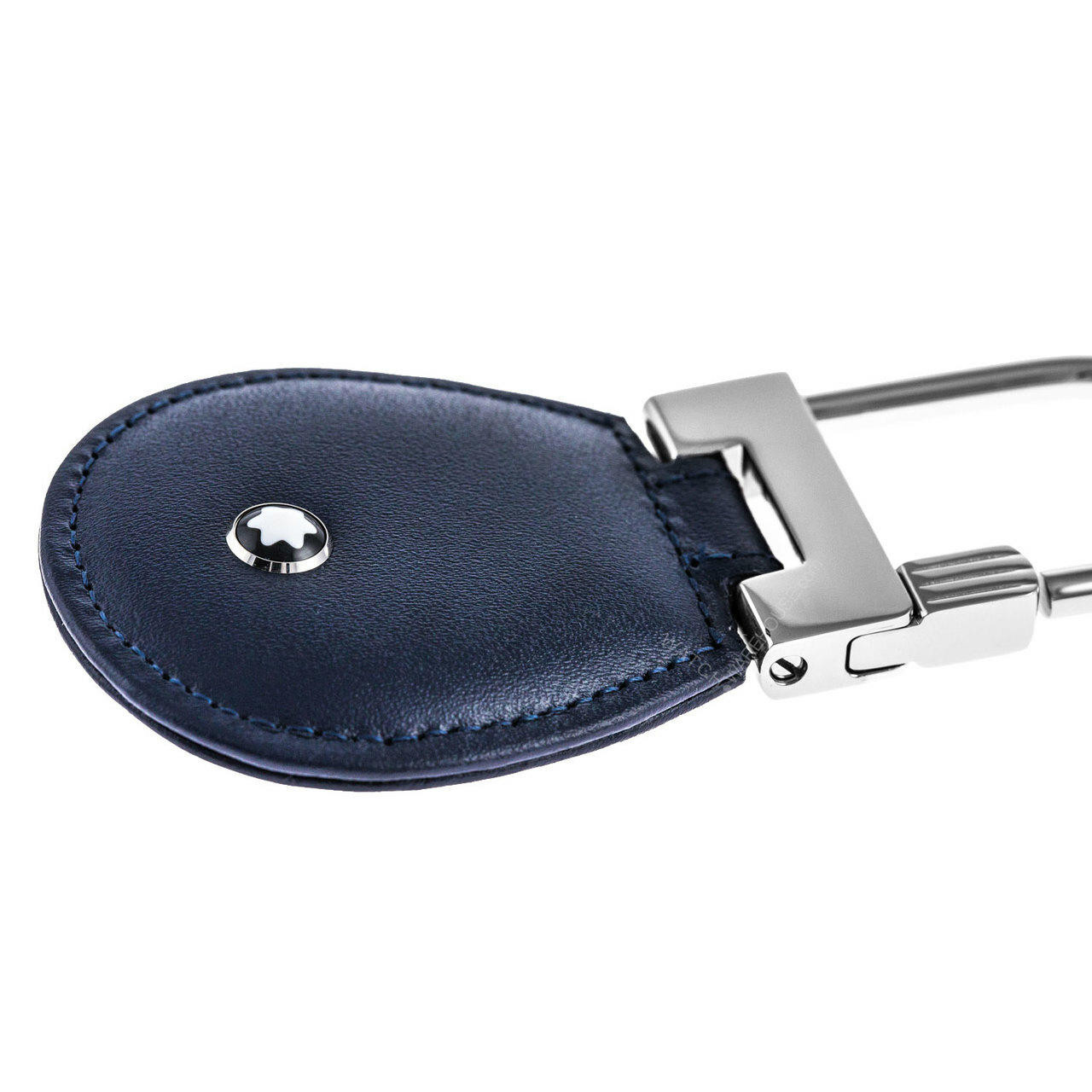 MONTBLANC Meisterstuck Key Fob Drop Cowhide Leather Key Holder