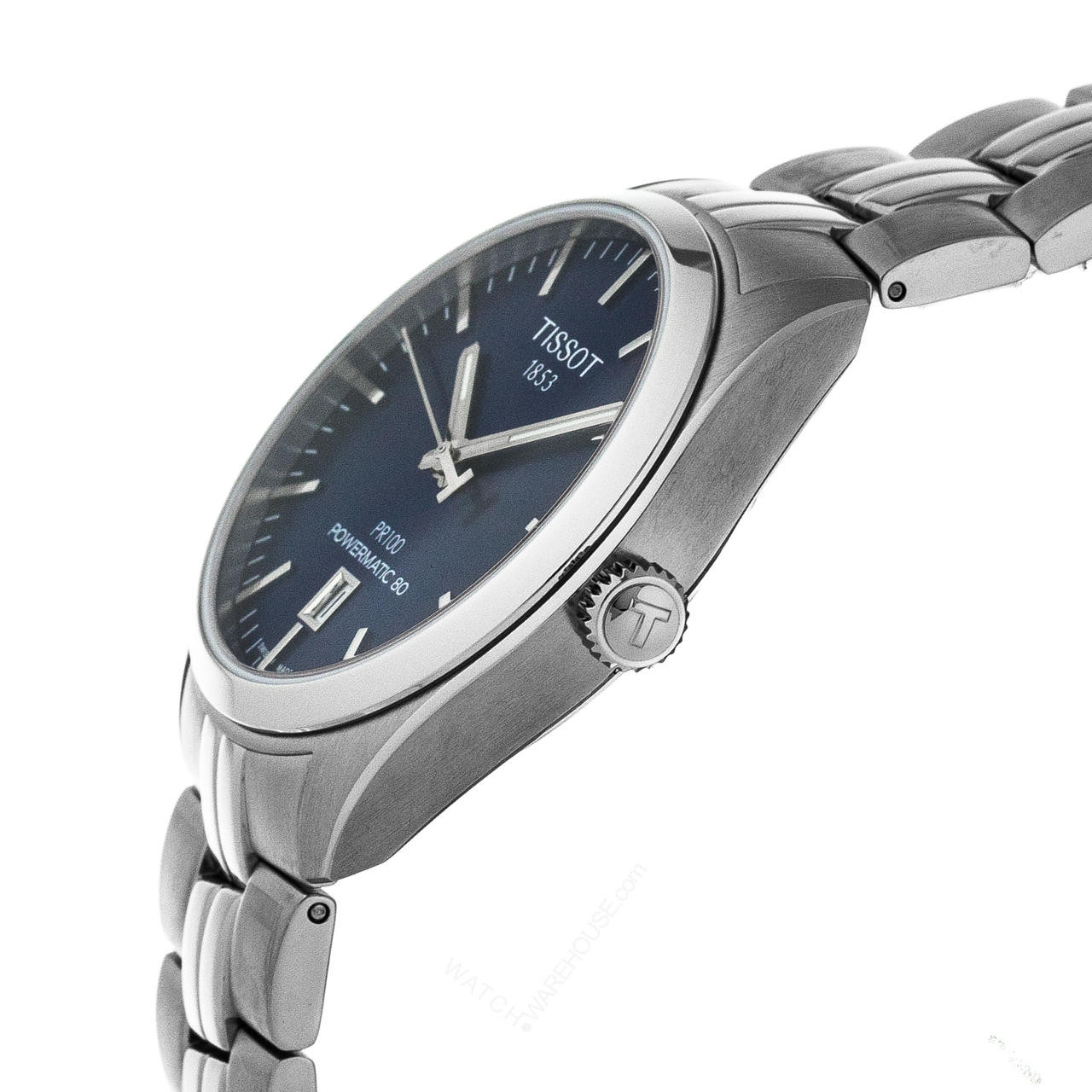 Tissot pr 100 sales powermatic 80 blue