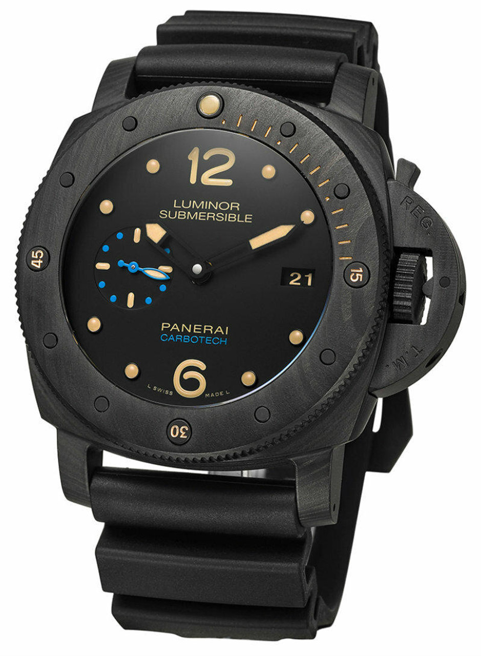 PANERAI Luminor Submersible 1950 3 Days 47MM AUTO Men's Watch PAM00616 ...