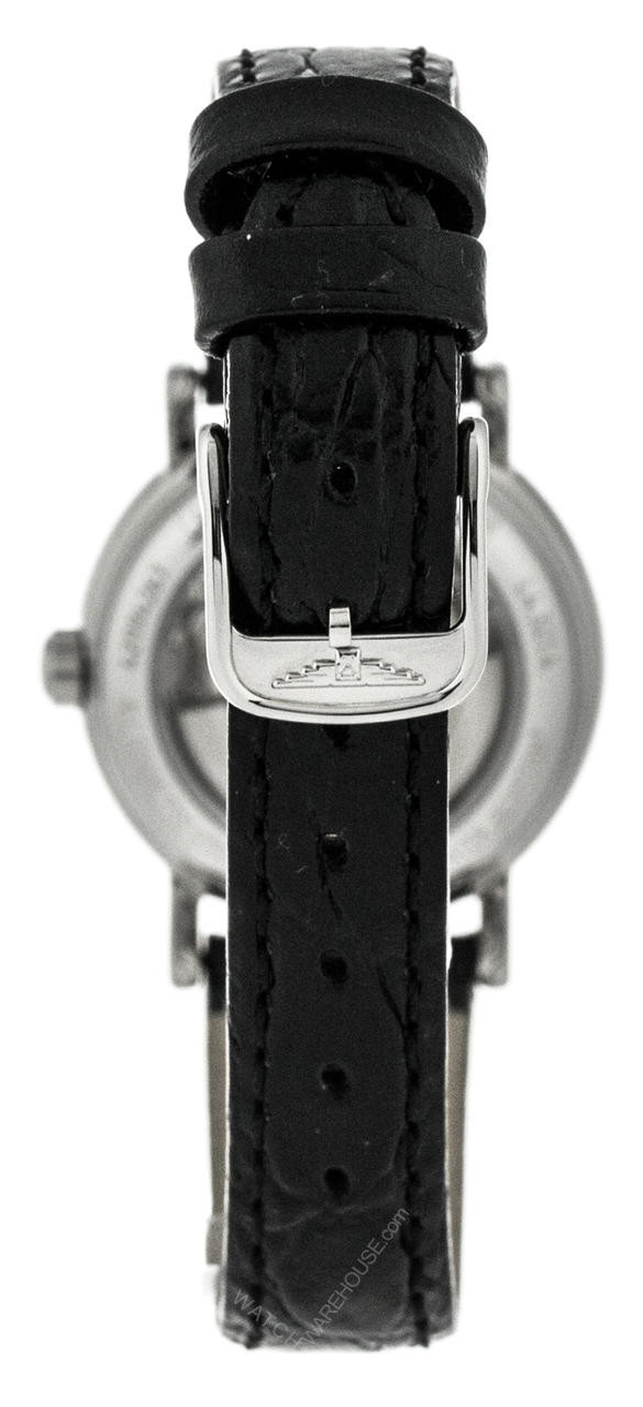 LONGINES Presence 25.5MM Automatic SS BLK Dial Leather Watch