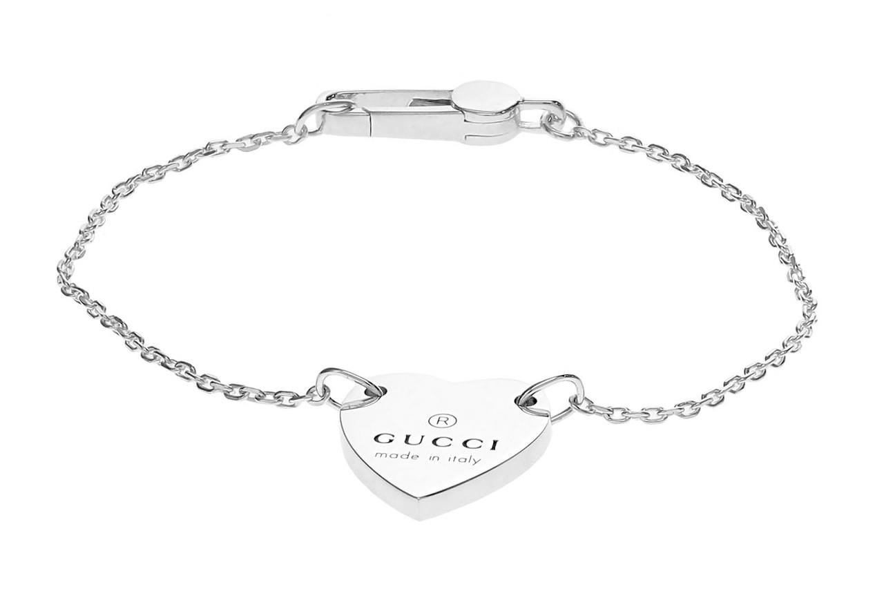 GUCCI Heart Charm Bracelet YBA2235130010 | Fast & Free US Shipping | Watch Warehouse