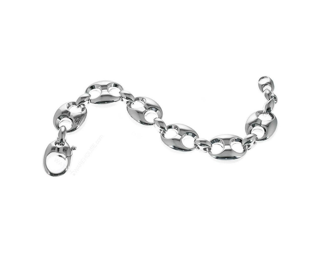 GUCCI S-Silver Marina Chain Bracelet YBA325831001