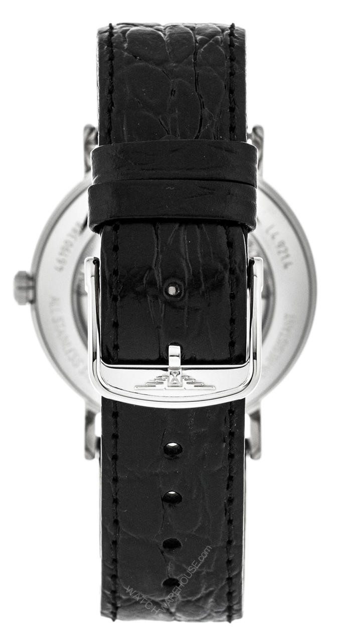 LONGINES Presence 38MM AUTO Silver Dial BLK Leather Watch