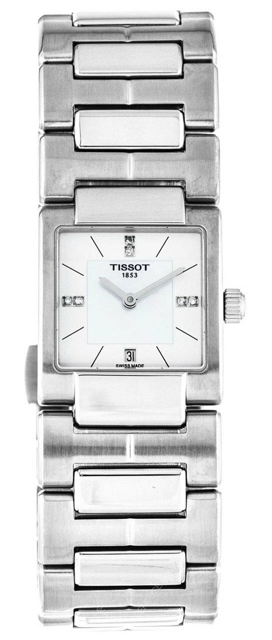 TISSOT T02 Mother of Pearl Diamond Set Women display picture 2