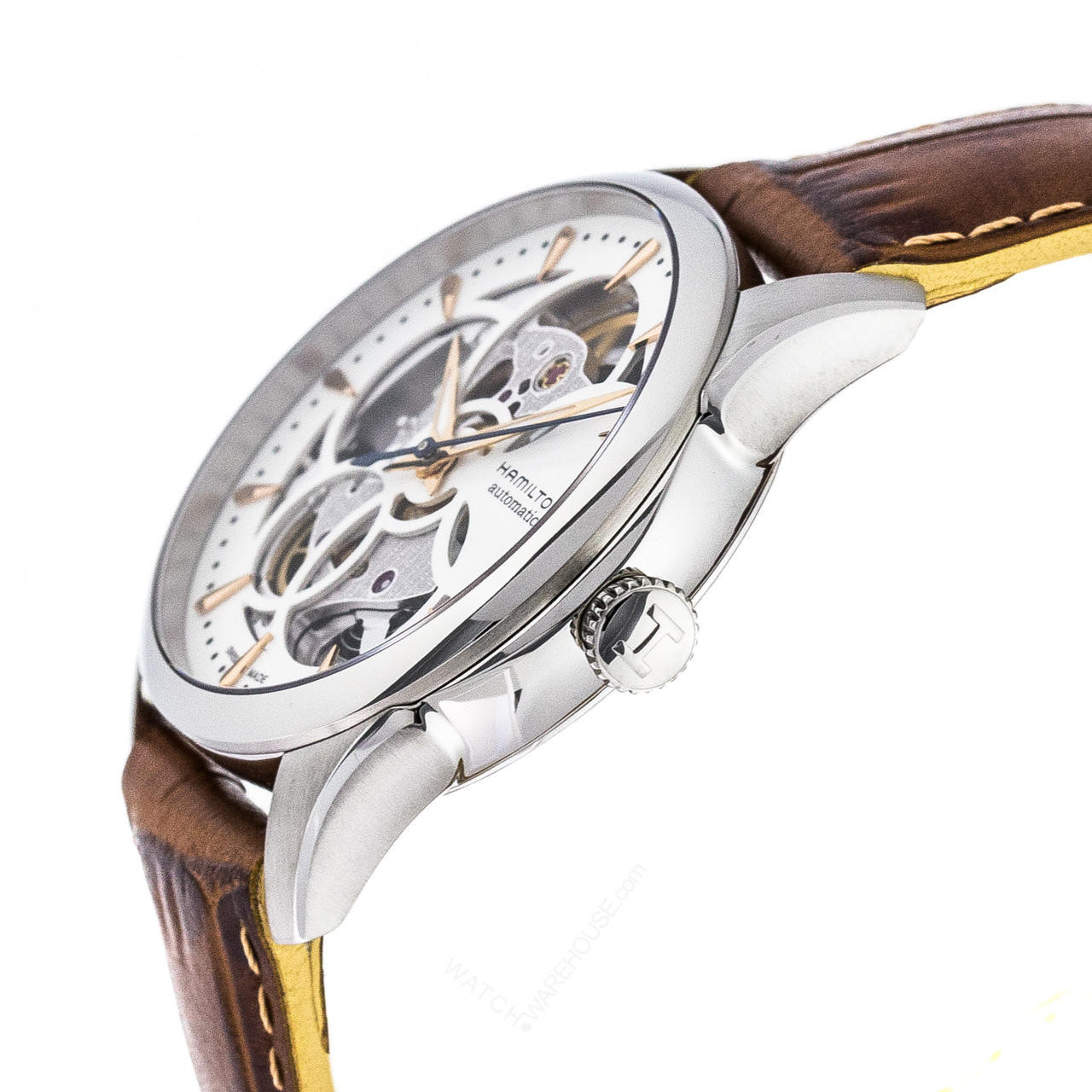 フェデラリスト　ハミルトン他 Jazzmaster Skeleton Lady Auto - Dial color:White - H32405111