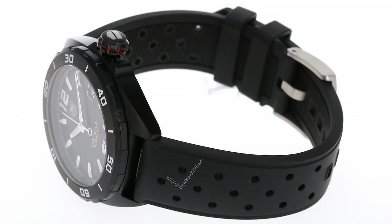 TAG HEUER Formula-1 Calibre 41MM AUTO Rubber Men's Watch WAZ2115