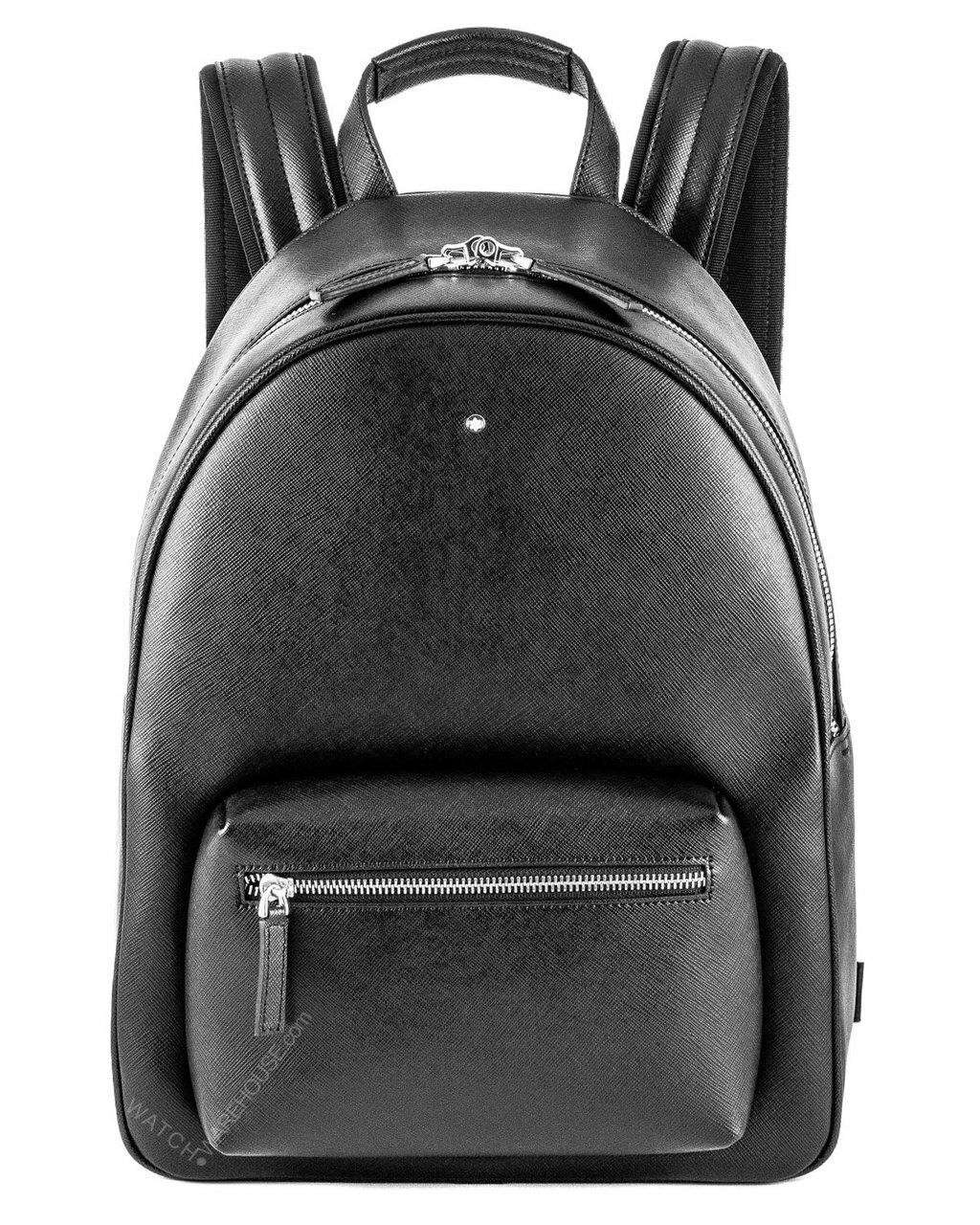 MONTBLANC Sartorial Collection Small Dome BLK Leather Backpack