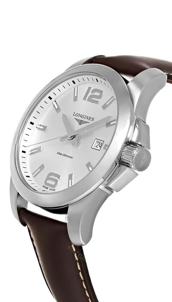 LONGINES Conquest Quartz 43MM Men's Watch L3.760.4.76.5 | Fast