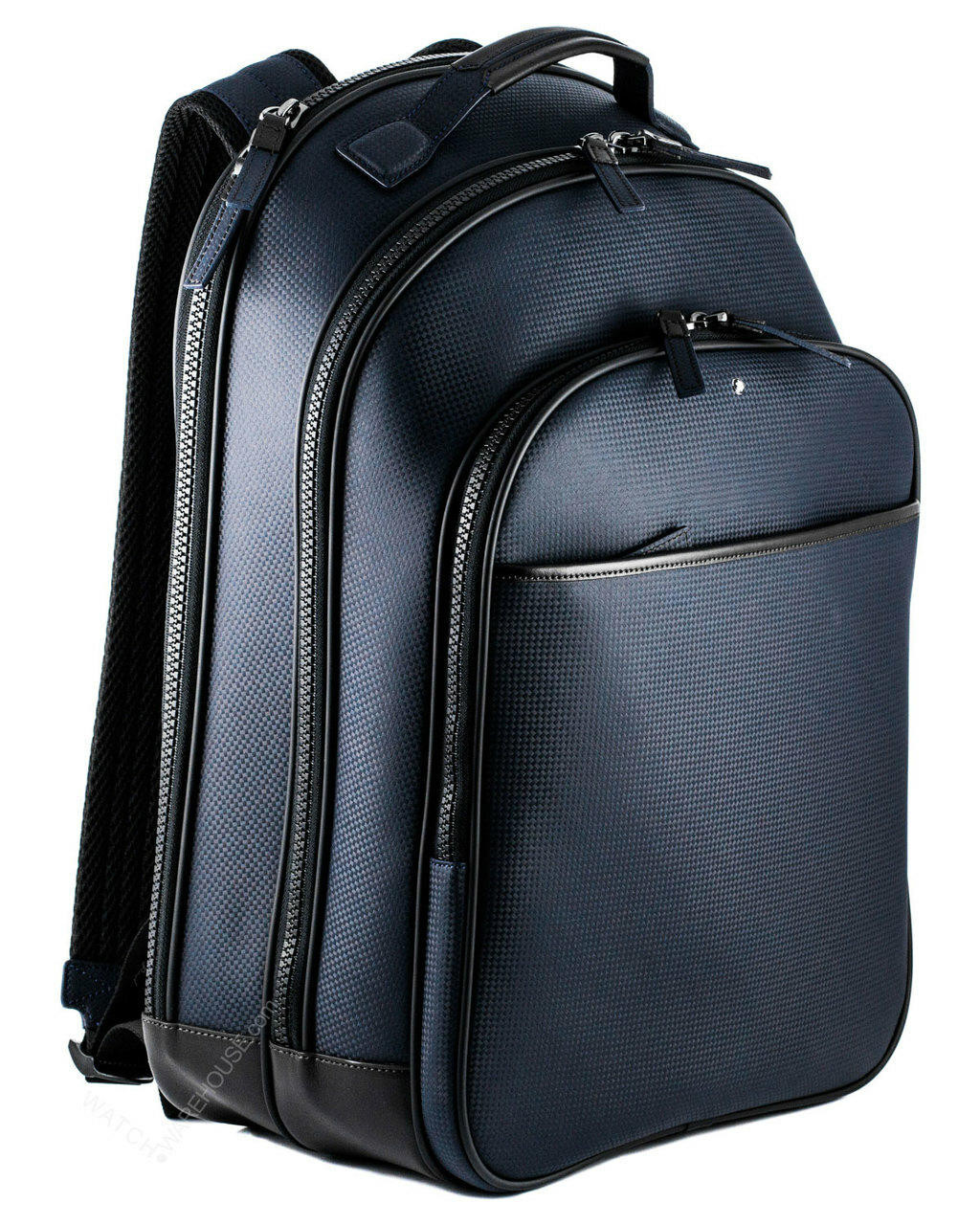 MONTBLANC Extreme Large Blue/Brown Italian Leather Backpack 116358