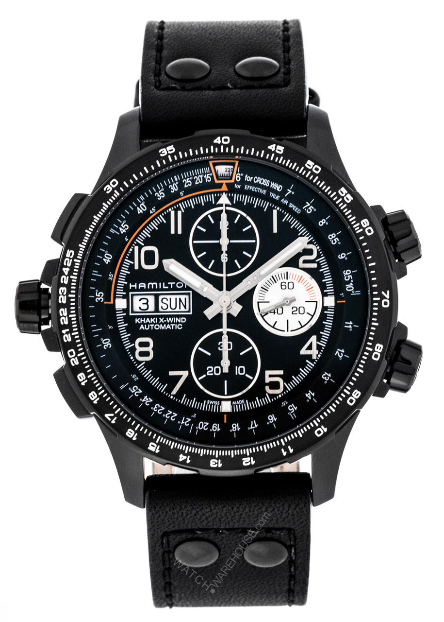 HAMILTON Khaki Aviation X-Wind Lefty CHRONO 45MM Men's Watch