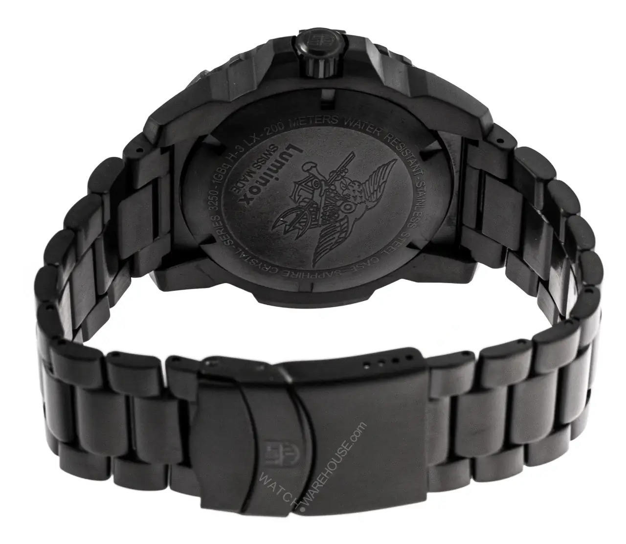 LUMINOX Navy SEAL 45MM Black Stainless Steel Men