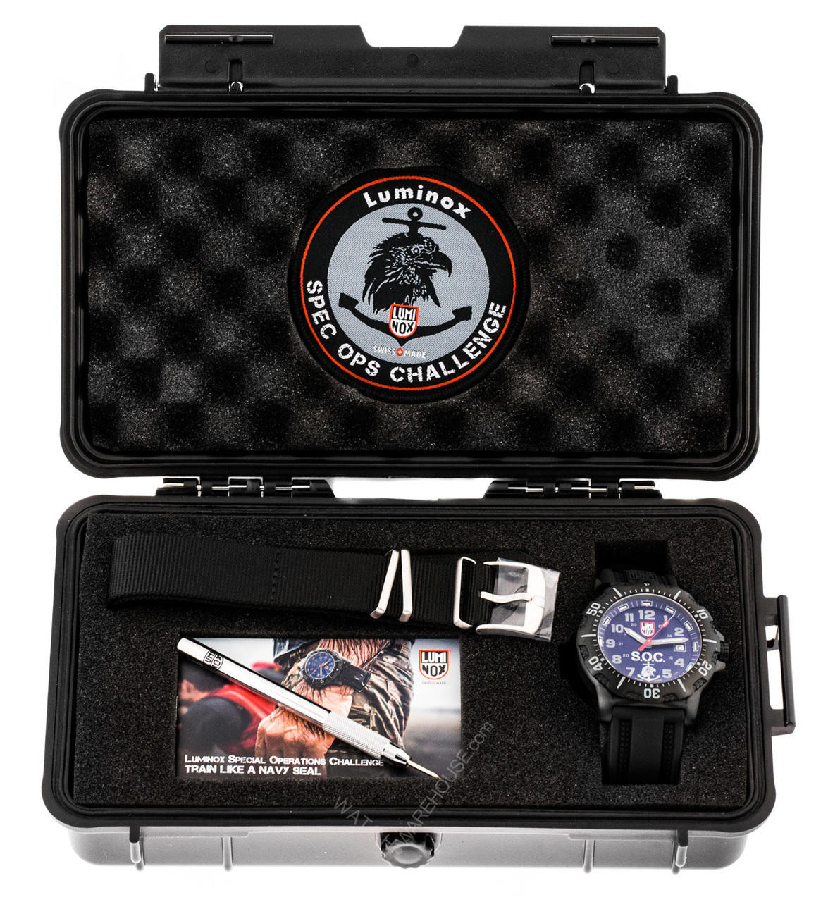 LUMINOX Special OPS Challenge 45MM Quartz SS Watch XS.4223.SOC.SET