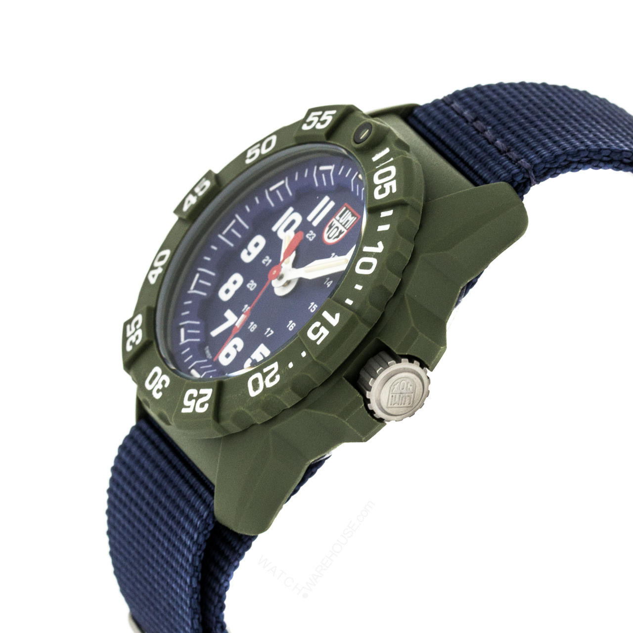 LUMINOX Navy SEAL 45MM Rotating Bezel Webbing NATO Watch XS.3503.ND