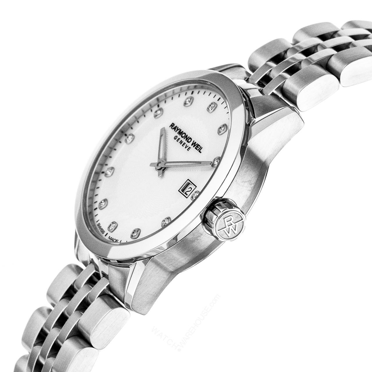 RAYMOND WEIL Freelancer 12 DIA White MOP Women display picture 1