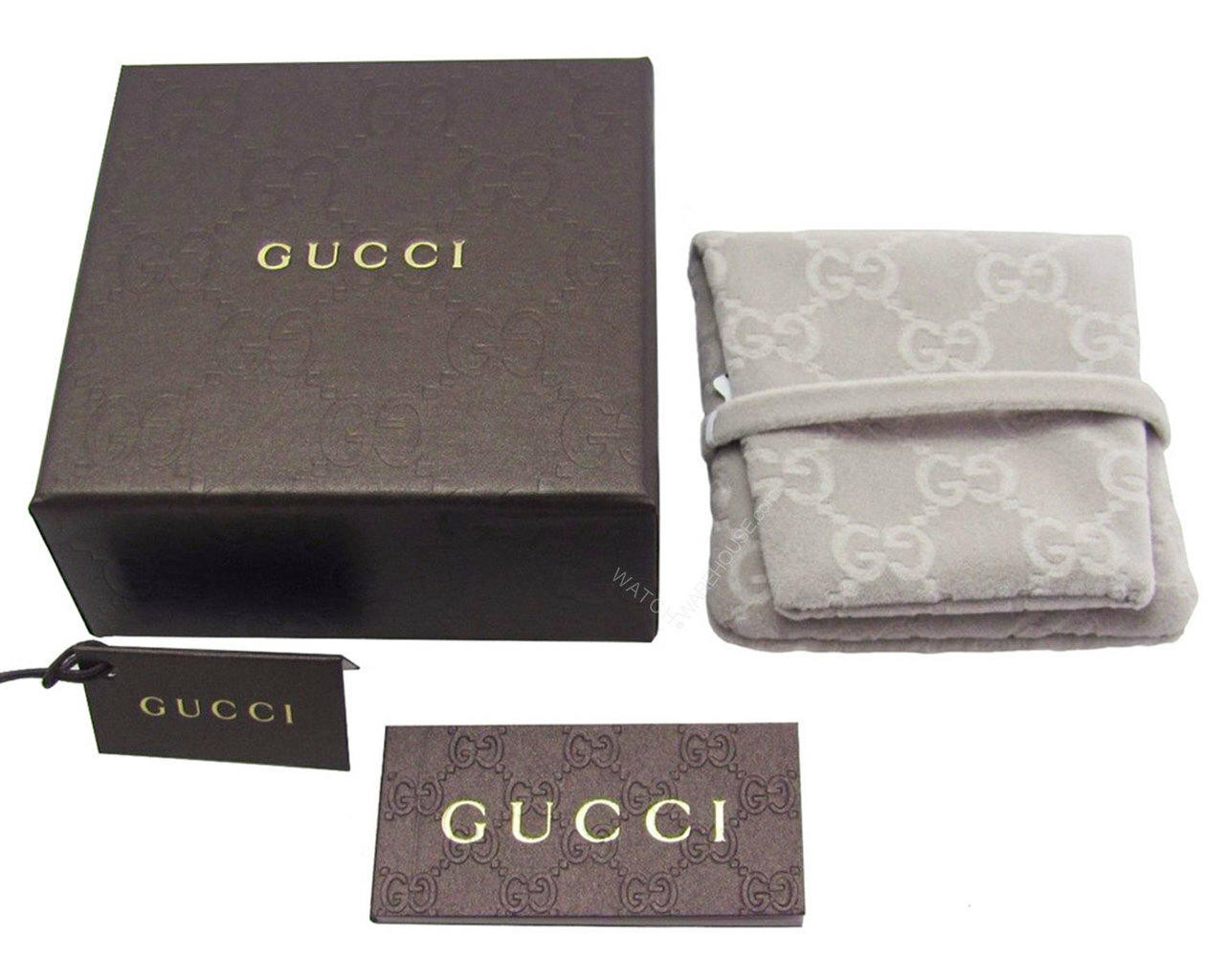 YBA479226001 Gucci S-Silver Interlocking GG Charm Women's Bracelet