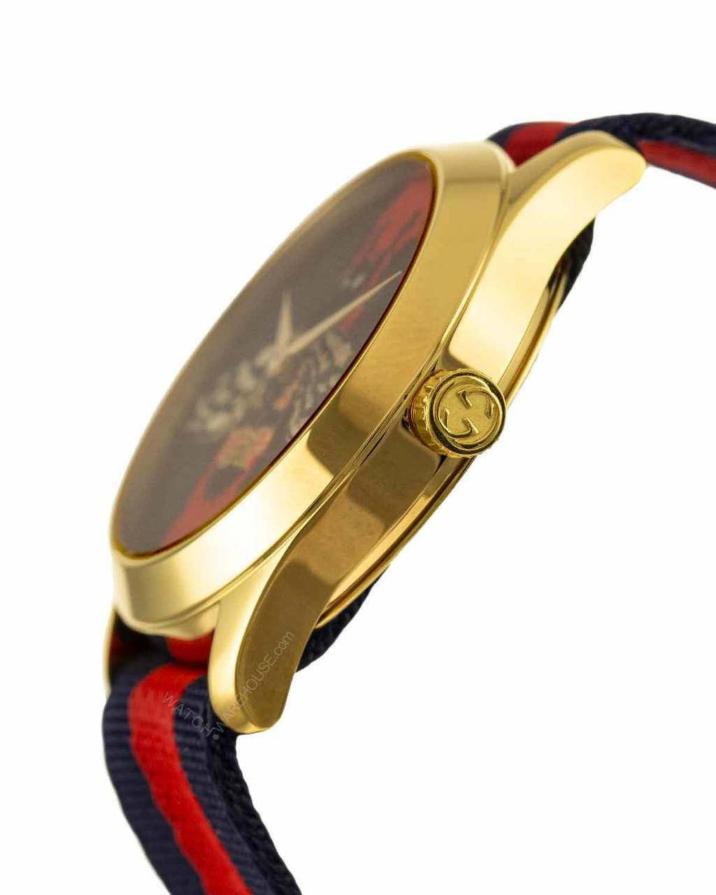 特価!GUCCI スイス Le Marches Des Marveillesユニセックス GUCCI Le Marche Des Merveilles 38MM Nylon Dial Women's Watch