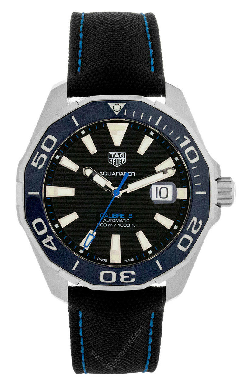 TAG HEUER Aquaracer Calibre-5 Black Dial Men's Watch