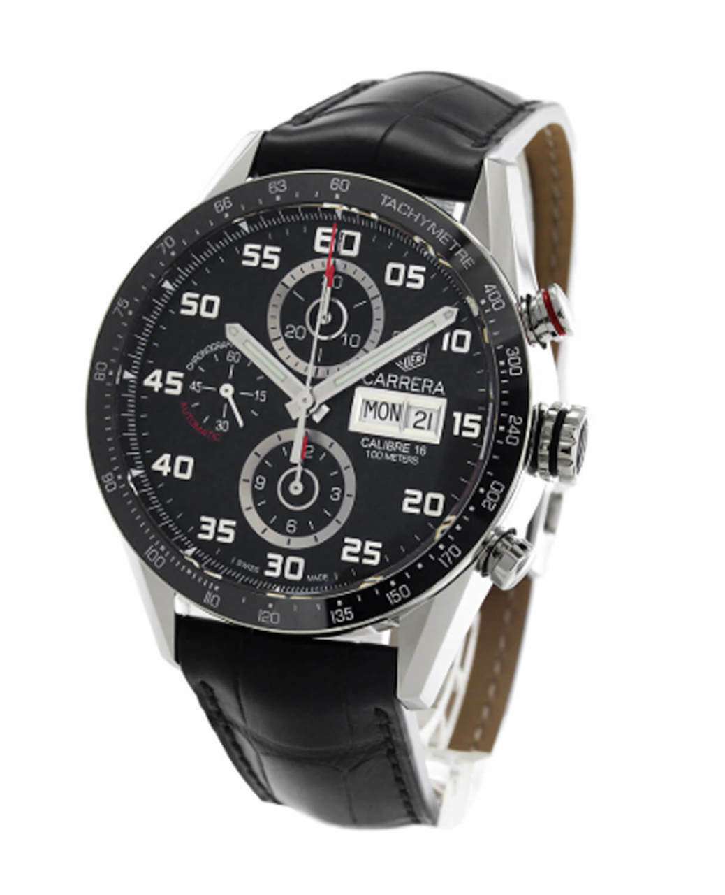 TAG HEUER Carrera Calibre-16 43MM Day-Date Men's Watch  | Fast  & Free US Shipping | Watch Warehouse