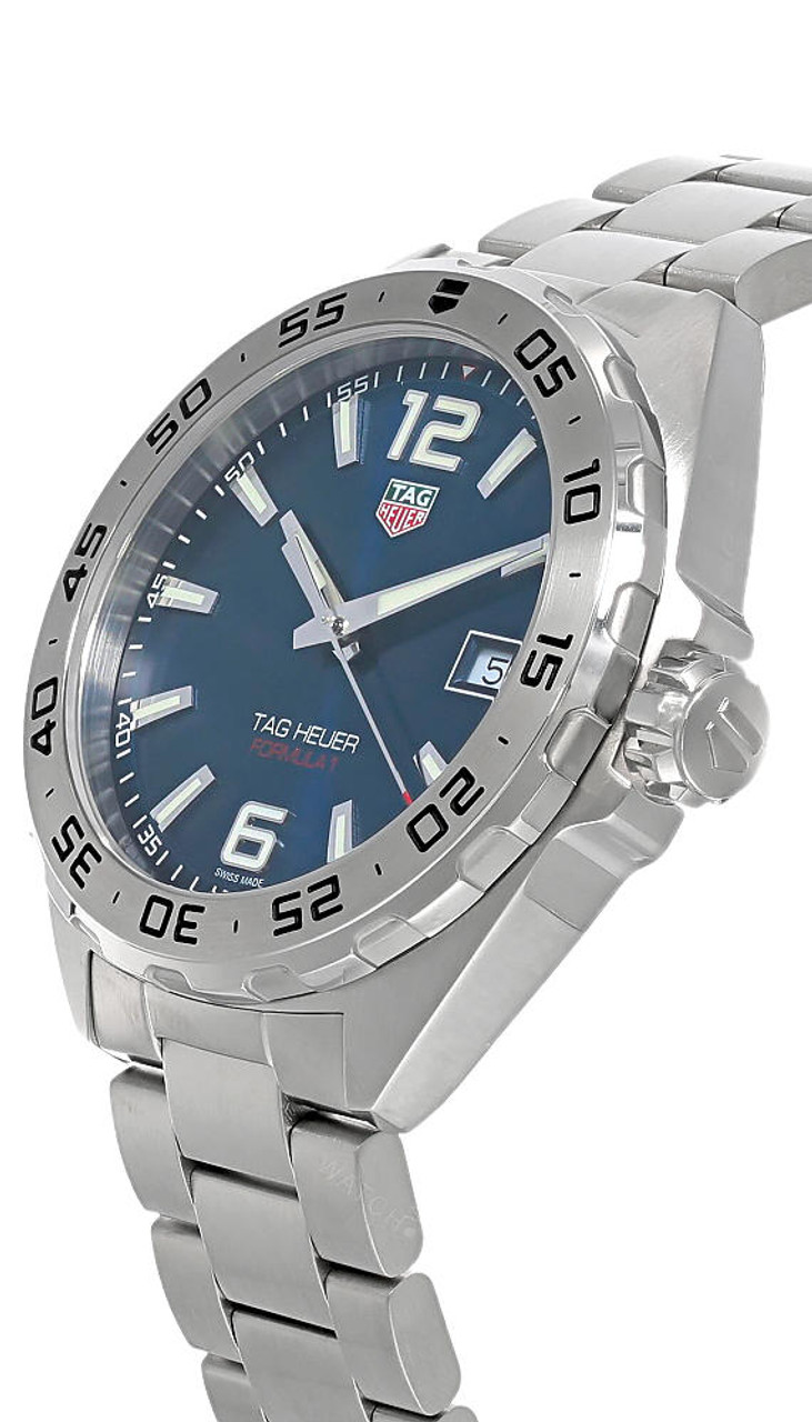 Tag Heuer Formula-1 41mm Blue Sunray Dial Men's Watch WAZ1118.BA0875