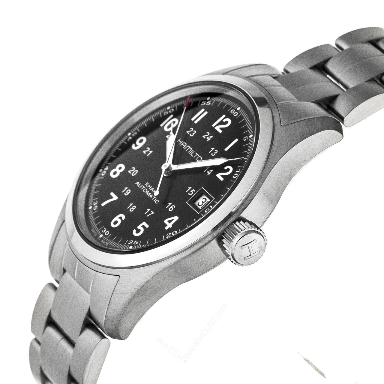 Hamilton Khaki Field 38MM Black Dial Automatic Men's Watch