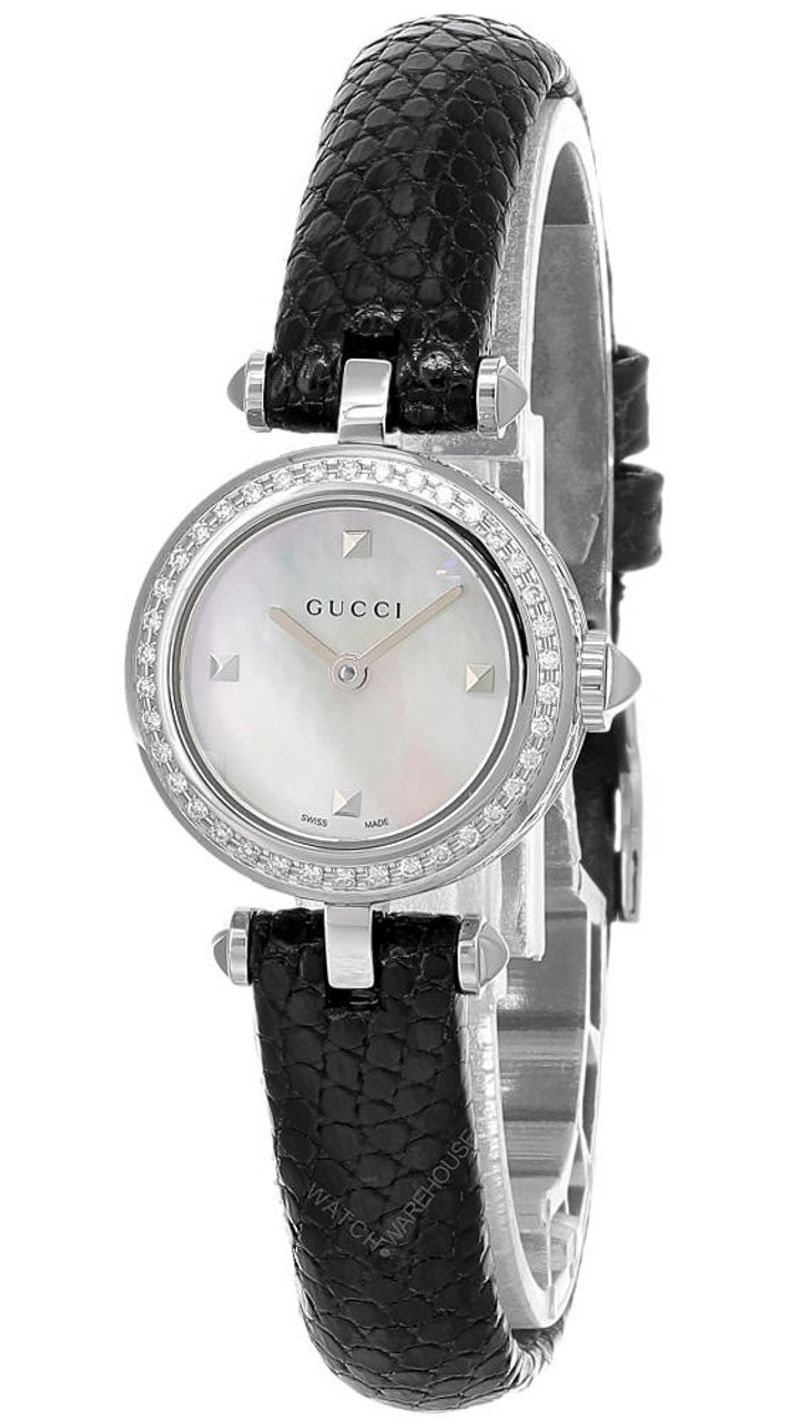 GUCCI Diamantissima 22MM Mother Of Pearl Dial Women's Watch YA141511 | Fast  & Free US Shipping | Watch Warehouse