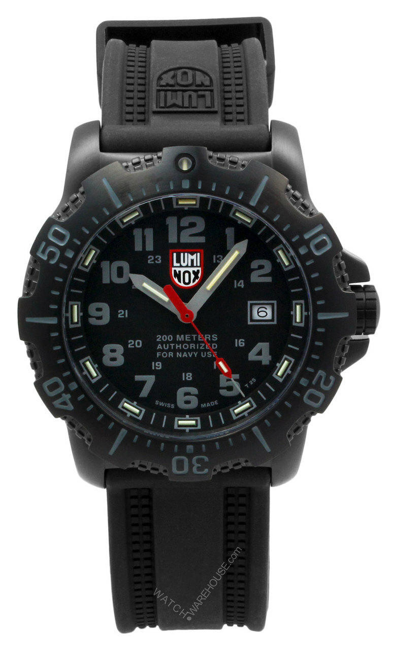 LUMINOX NAVY 4220 SERIES ルミノックス腕時計 LUMINOX Navy Seal 4200 Series 45MM Black Dial Men's Watch XS.4221