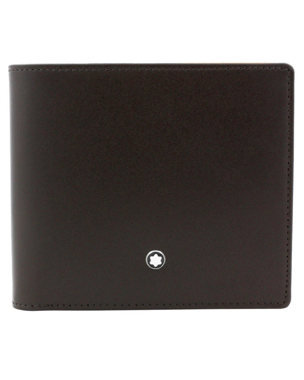 MONTBLANC Sartorial 4cc Black Leather Bi-Fold Coin Case